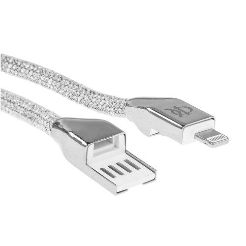 Купить Кабель круглый BY Lightning 8-pin - USB 2.0 Type-A серебристый 1 м  5497293. Характеристики, отзывы и цены в Донецке