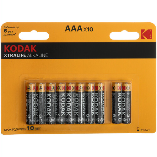 Купить Батарейка Kodak XTRALIFE AAA (LR03/FR03)  9253192. Характеристики, отзывы и цены в Донецке