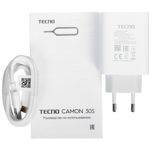 Купить 6.78" Смартфон Tecno CAMON 30S 128 ГБ черный  5482679. Характеристики, отзывы и цены в Донецке