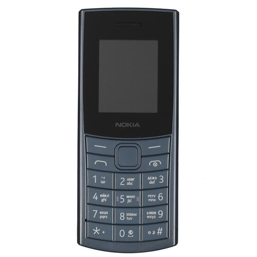 Купить Сотовый телефон Nokia 110 DS 4G (2023) синий  5440051. Характеристики, отзывы и цены в Донецке