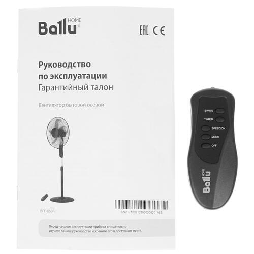 Купить Вентилятор Ballu BFF-860R  черный  8166544. Характеристики, отзывы и цены в Донецке