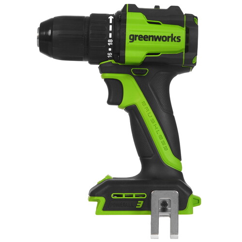 Купить Дрель-шуруповерт Greenworks DD345 24V без ЗУ, без АКБ  9305490. Характеристики, отзывы и цены в Донецке