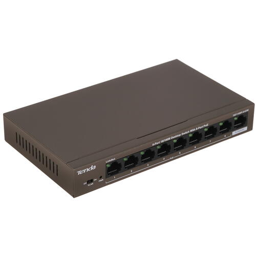Купить Коммутатор Tenda TEF1109P-8-63W  4858206. Характеристики, отзывы и цены в Донецке