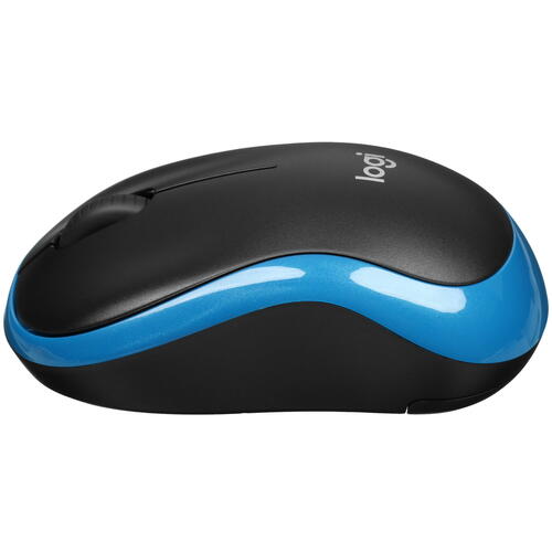 Купить Мышь беспроводная Logitech M185 Blue [910-002632] синий  5074576. Характеристики, отзывы и цены в Донецке
