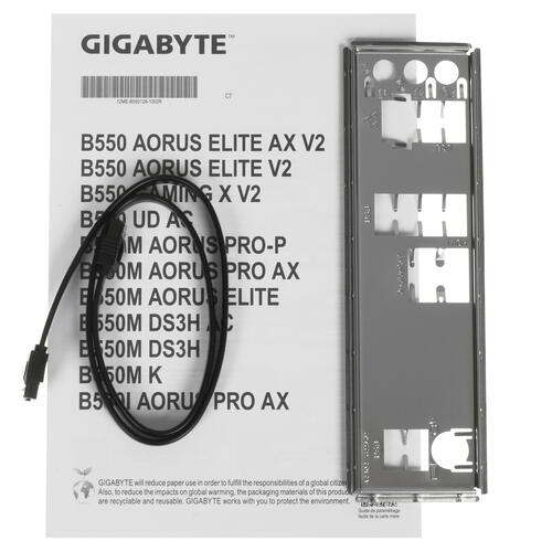 Купить Материнская плата GIGABYTE B550M K  5402263. Характеристики, отзывы и цены в Донецке