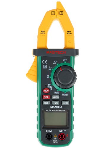 Купить Клещи токоизмерительные Mastech MS2109A  1128046. Характеристики, отзывы и цены в Донецке