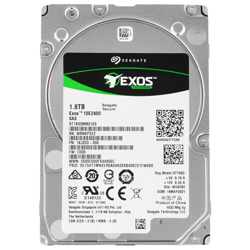 Купить SFF (2.5") Серверный HDD Seagate Exos 10E2400  5494237. Характеристики, отзывы и цены в Донецке
