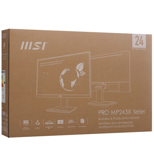 Купить 23.8" Монитор MSI PRO MP243XW белый  5453100. Характеристики, отзывы и цены в Донецке