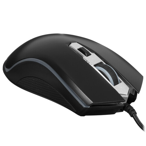 Купить Мышь проводная RAPOO V25S  черный  9125994. Характеристики, отзывы и цены в Донецке
