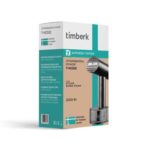 Купить Отпариватель Timberk T-HGS02 черный  9115452. Характеристики, отзывы и цены в Донецке