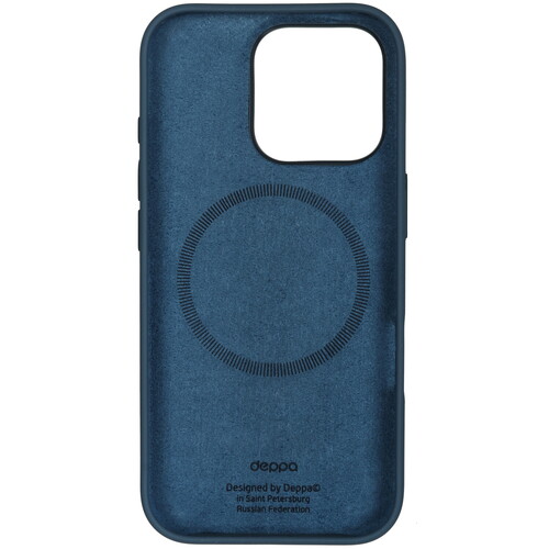 Купить Накладка  DEPPA Liquid Silicone для Apple iPhone 16 Pro синий  5497471. Характеристики, отзывы и цены в Донецке