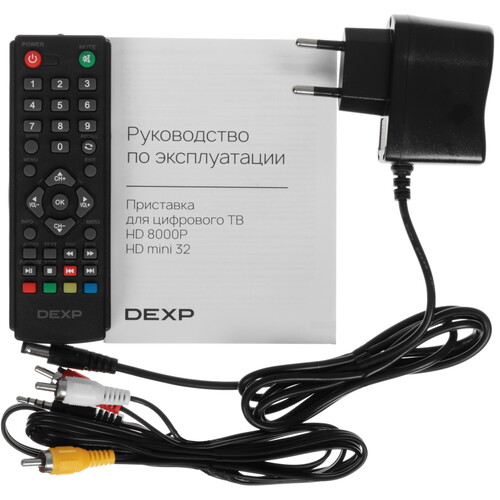 Купить Приставка для цифрового ТВ DEXP HD mini 32 черный  5610361. Характеристики, отзывы и цены в Донецке
