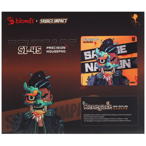 Купить Коврик A4Tech Bloody SI-45 Renegade Sunset  разноцветный  5499830. Характеристики, отзывы и цены в Донецке