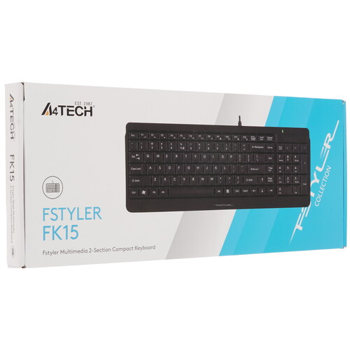 Купить Клавиатура  проводная A4Tech Fstyler FK15  9188927. Характеристики, отзывы и цены в Донецке