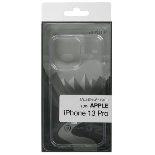 Купить Накладка  Aceline Silicone для Apple iPhone 13 Pro прозрачный  4844425. Характеристики, отзывы и цены в Донецке