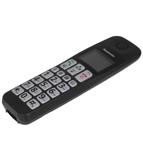 Купить Телефон беспроводной (DECT) Panasonic KX-TGE110UCB  9275410. Характеристики, отзывы и цены в Донецке