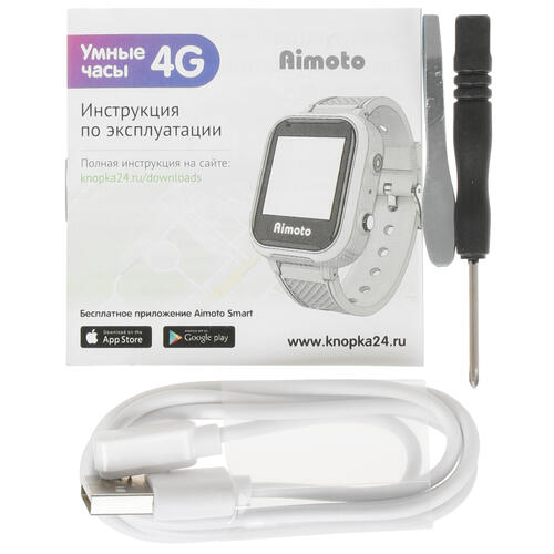 Купить Детские часы Кнопка Жизни Aimoto Pro розовый  4815266. Характеристики, отзывы и цены в Донецке