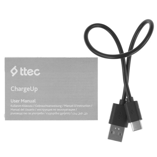 Купить Портативный аккумулятор TTEC ChargeUp синий  9202682. Характеристики, отзывы и цены в Донецке