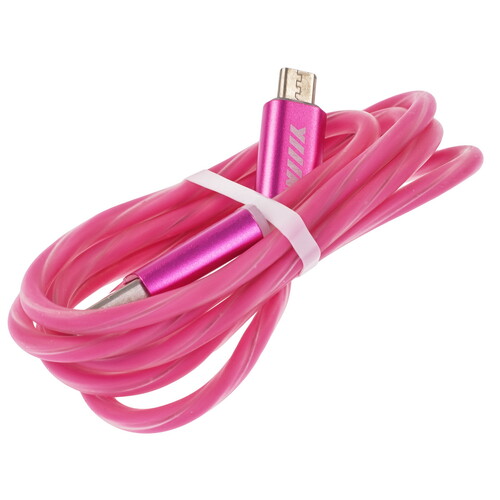 Купить Кабель круглый WIIIX micro USB - USB 2.0 Type-A розовый 1.2 м  5488300. Характеристики, отзывы и цены в Донецке