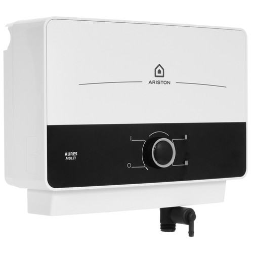 Купить Проточный водонагреватель электрический Ariston AURES M 12 TR  9934413. Характеристики, отзывы и цены в Донецке