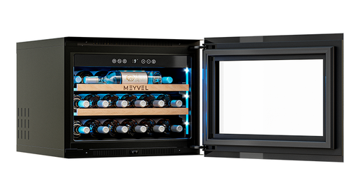 Купить Винный шкаф Meyvel MV19PRO-KBB1 черный  9407405. Характеристики, отзывы и цены в Донецке