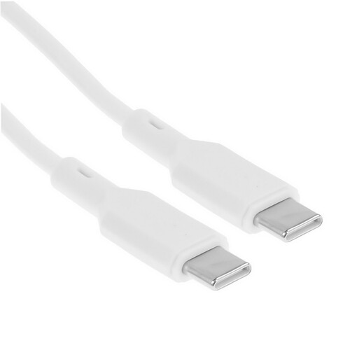 Купить Кабель круглый Borofone USB Type-C - USB Type-C белый 1 м  9238051. Характеристики, отзывы и цены в Донецке