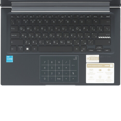 Купить 14" Ноутбук ASUS VivoBook 14 X1404VA-EB676 синий  5478550. Характеристики, отзывы и цены в Донецке