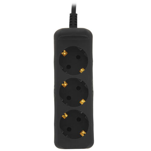 Купить Удлинитель ЭРА UX-3e-3m-B черный  5400651. Характеристики, отзывы и цены в Донецке