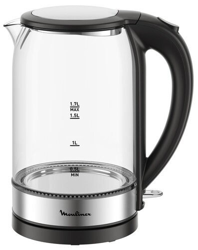 Купить Электрочайник Moulinex BY3S0DF0 черный  9291925. Характеристики, отзывы и цены в Донецке