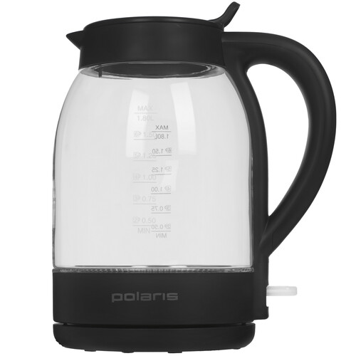 Купить Электрочайник Polaris PWK 1797CGL Water Way Pro черный  9232393. Характеристики, отзывы и цены в Донецке