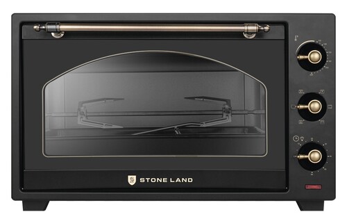 Купить Мини-печь Stone Land SLO-4801B черный  9309150. Характеристики, отзывы и цены в Донецке