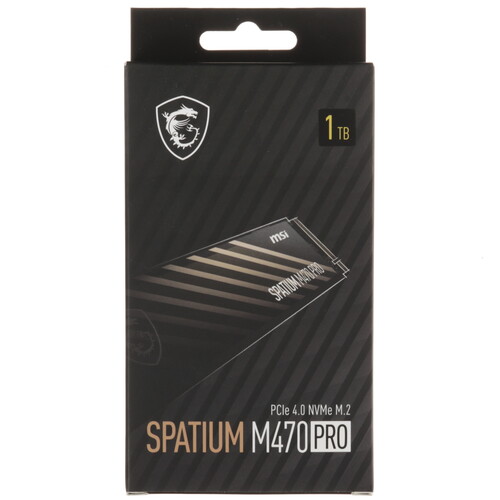 Купить 1000 ГБ M.2 NVMe накопитель MSI SPATIUM M470 PRO  5622964. Характеристики, отзывы и цены в Донецке