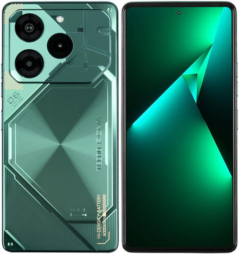 Купить 6.8" Смартфон Tecno POVA 6 Pro 5G 256 ГБ зеленый  5447774. Характеристики, отзывы и цены в Донецке