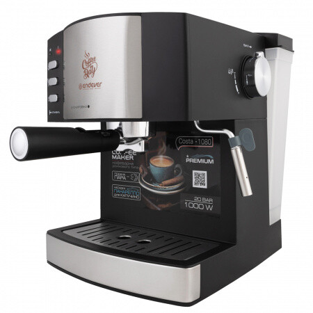 Купить Кофеварка рожковая Endever Costa-1080 черный  5364271. Характеристики, отзывы и цены в Донецке