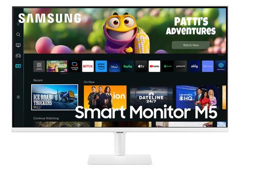 Купить 27" Монитор Samsung Smart M50C S27CM501EI белый  5416450. Характеристики, отзывы и цены в Донецке