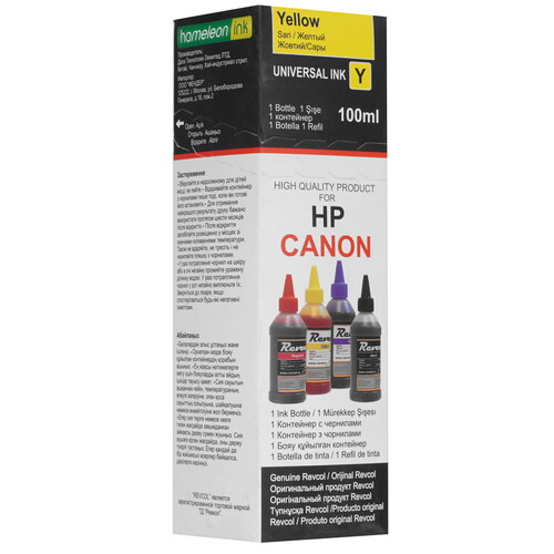 Купить Чернила водорастворимые Revcol R-HCL-0.1-YD желтый  9156475. Характеристики, отзывы и цены в Донецке
