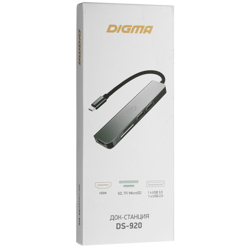 Купить Док-станция Digma DS-920  5487486. Характеристики, отзывы и цены в Донецке