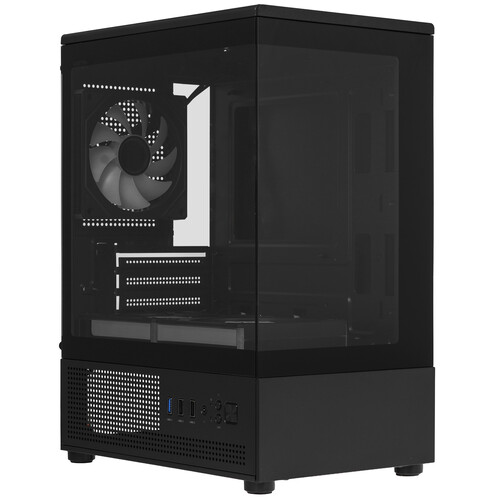 Купить Корпус XASTRA Q300M 3ARGB-FM-C6 [Q300M-3FM12A-C6] черный  9314213. Характеристики, отзывы и цены в Донецке