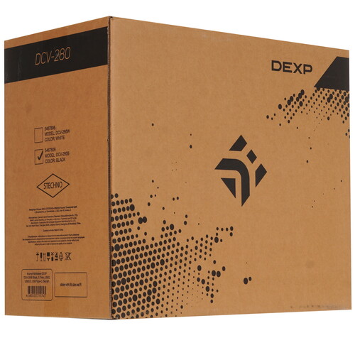 Купить Корпус DEXP DCV-280B  черный  5467806. Характеристики, отзывы и цены в Донецке