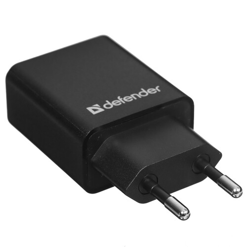 Купить Сетевое зарядное устройство Defender EPA-10 черный  4900835. Характеристики, отзывы и цены в Донецке