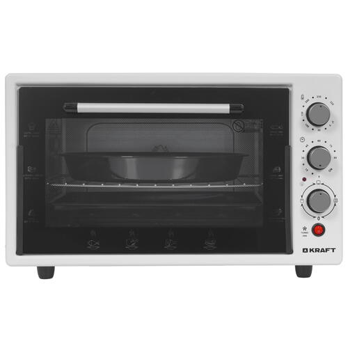 Купить Мини-печь Kraft KF-MO 4506 W белый  8189991. Характеристики, отзывы и цены в Донецке