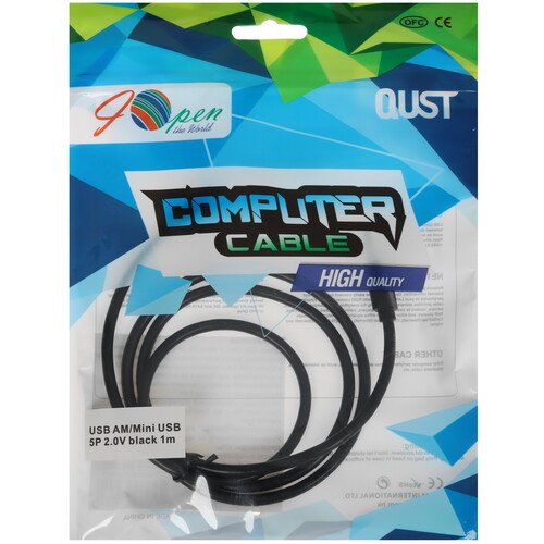 Купить Кабель iOpen USB 2.0 Type-A - mini USB  5471516. Характеристики, отзывы и цены в Донецке