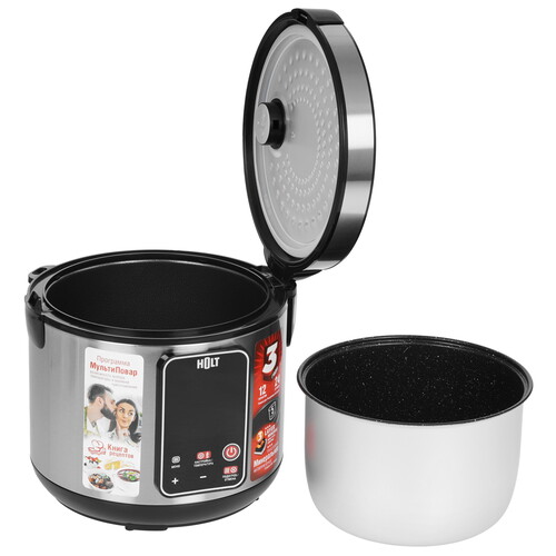 Купить Мультиварка Holt HT-MC-006 серый  9283359. Характеристики, отзывы и цены в Донецке
