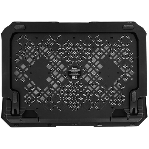 Купить Охлаждающая подставка Buro BU-LCP150-B213 черный  5482603. Характеристики, отзывы и цены в Донецке