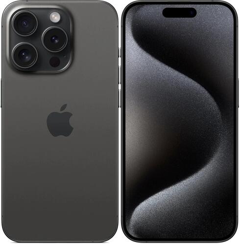 Купить 6.1" Смартфон Apple iPhone 15 Pro 512 ГБ черный  5430537. Характеристики, отзывы и цены в Донецке