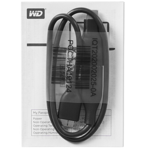 Купить 4 ТБ Внешний HDD WD My Passport [WDBRMD0040BGY-CESN]  5602248. Характеристики, отзывы и цены в Донецке