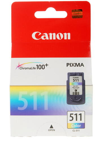 Купить Картридж Canon CL-511 многоцветный  0109703. Характеристики, отзывы и цены в Донецке