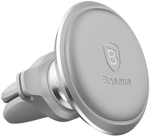 Купить Держатель автомобильный Baseus Magnetic серебристый  5487965. Характеристики, отзывы и цены в Донецке