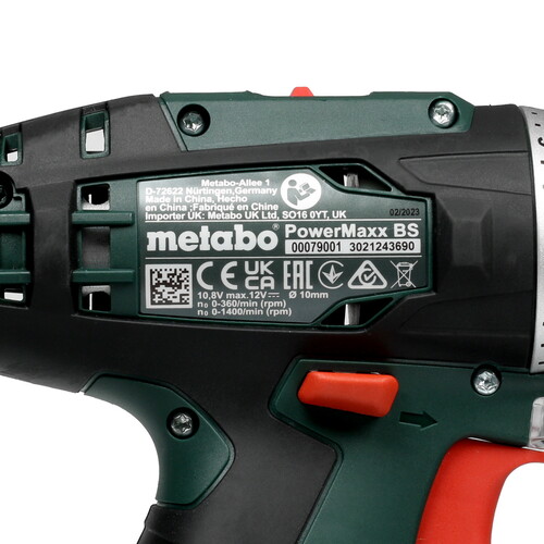Купить Дрель-шуруповерт Metabo PowerMaxx BS Basic 10.8/12V  8172097. Характеристики, отзывы и цены в Донецке