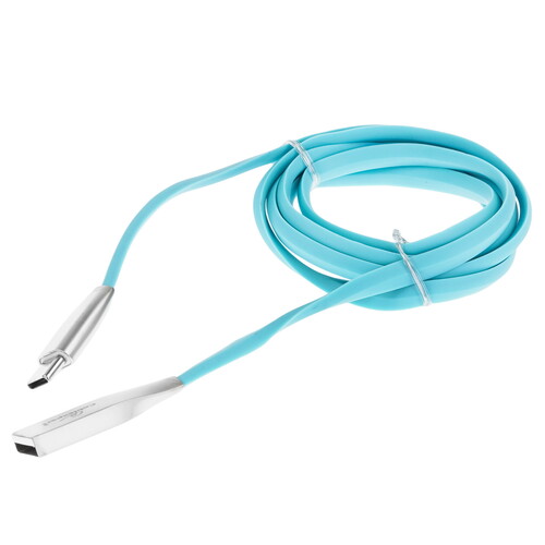 Купить Кабель круглый Cablexpert USB Type-C - USB 2.0 Type-A голубой 1 м  5485404. Характеристики, отзывы и цены в Донецке